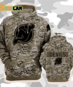 Devils Camouflage Veteran Hoodie