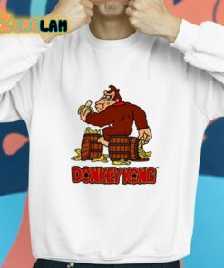 Donkey Kong Eats Banana Shirt 8 1