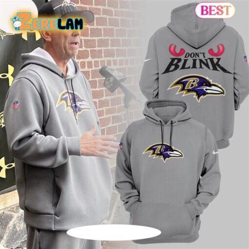 Don’t Blink Ravens Hoodie