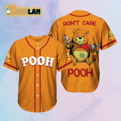 Don’t Care Pooh Baseball Jersey