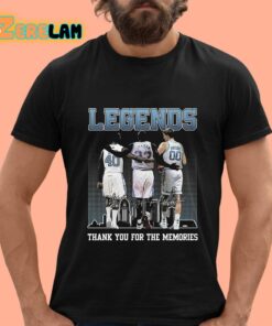 Eric Montross Davis Jordan Basketball Legend Thank You For The Memories Shirt