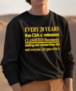 Every 20 Years The Cia Released Classified Documents Stating War ...
