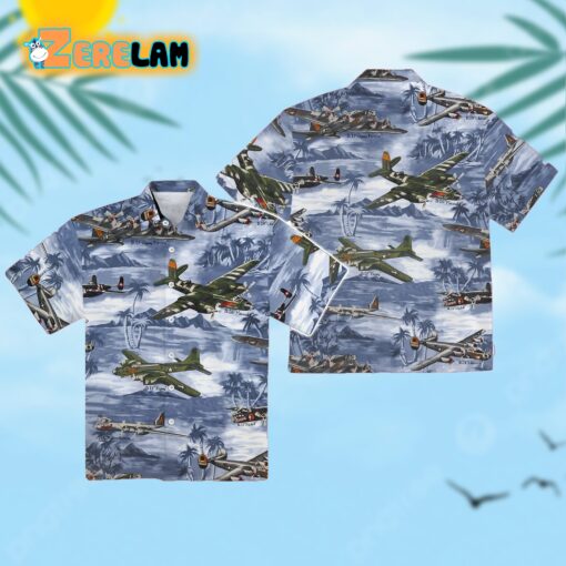 Fighter Bomber Airplanes Hawaiian Shirt