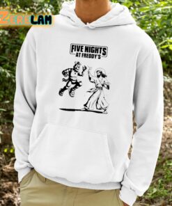 Five Nights At Freddys Playful Bear Vs Jesus Shirt 9 1