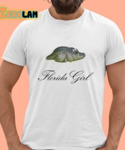 Florida Girl Baby Gator Coquette Shirt