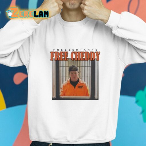 Freezer Tarps Free Cheddy Shirt