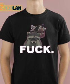 Fuck Sad Raccoon Shirt