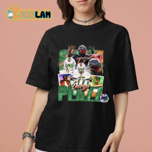 Go ‘Canes Derye Plazz Shirt