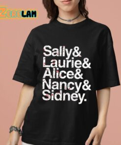 Hall Of Fame Sally And Laurie And Alice And Nancy Sidney Shirt 7 1