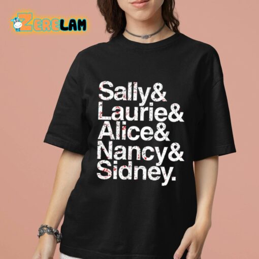 Hall Of Fame Sally And Laurie And Alice And Nancy Sidney Shirt