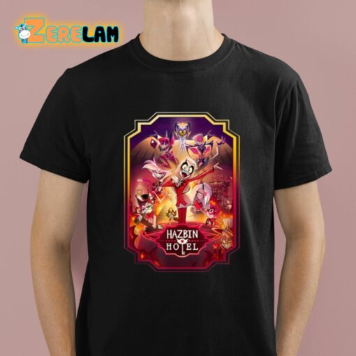 Hazbin Hotel Poster Art Dressed Demon Shirt