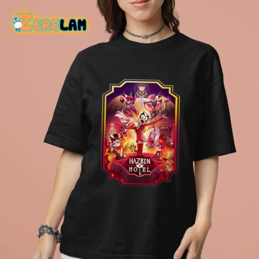 Hazbin Hotel Poster Art Dressed Demon Shirt