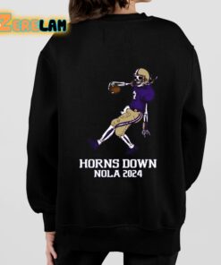 Horns Down Nola 2024 Skeleton Shirt 7 1