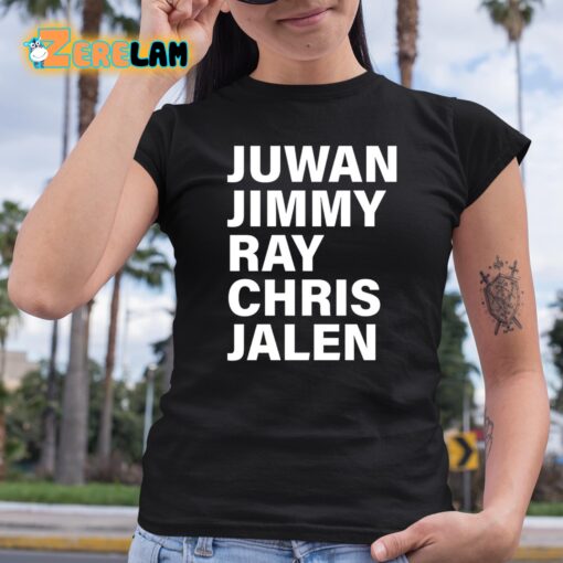 Howard Juwan Jimmy Ray Chris Jalen Shirt