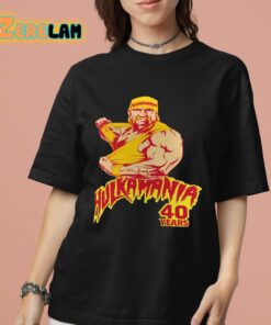 Hulk Hogan Hulkamania 40 Years Ripping Shirt 7 1