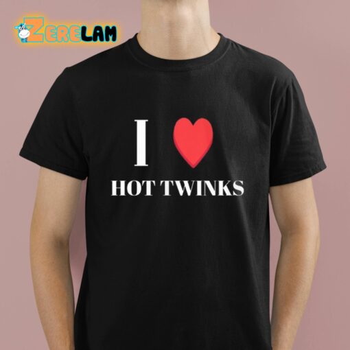 I Love Hot Twinks Shirt