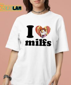 I Love Milfs Vanilla The Rabbit Shirt 16 1 1