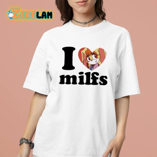 I Love Milfs Vanilla The Rabbit Shirt