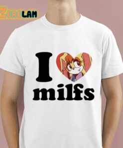 I Love Milfs Vanilla The Rabbit Shirt 1 1 1