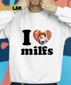 I Love Milfs Vanilla The Rabbit Shirt 8 1 1