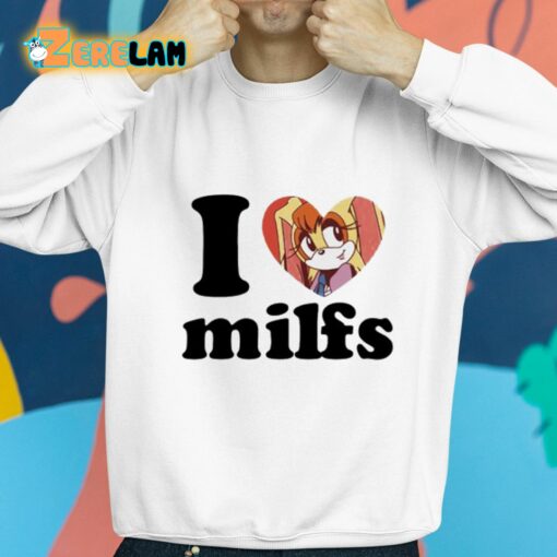 I Love Milfs Vanilla The Rabbit Shirt