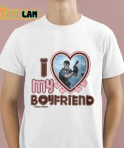 I Love My Boyfriend Leon S Kennedy Resident Evil 4 Shirt 1 1