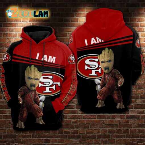 I am 49ers Groot Hoodie