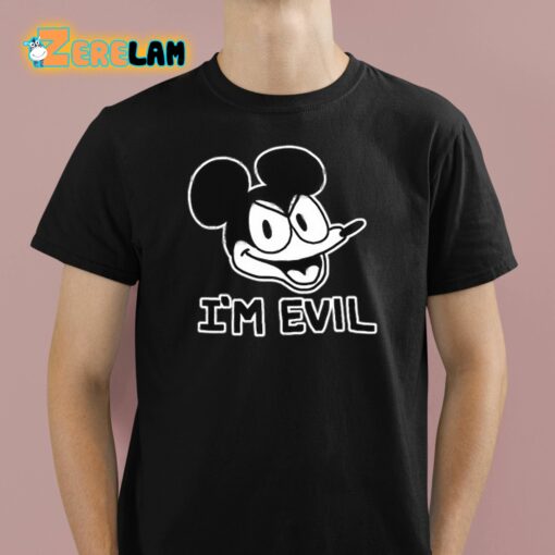 I’m Evil Mickey Public Domain Commemoration Shirt