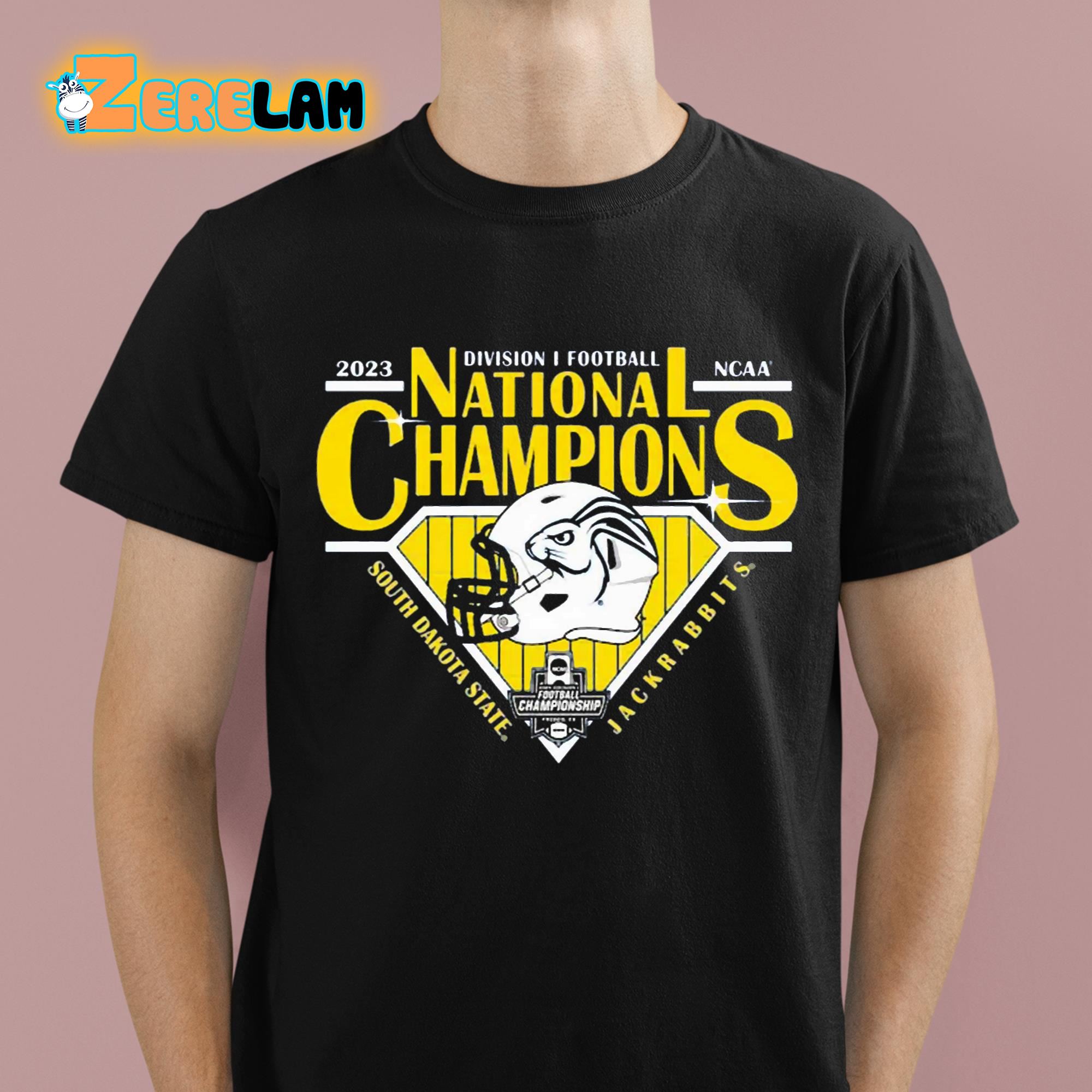 Jackrabbits 2023 Division I Football National Champions Shirt