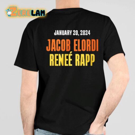 Jacob Elordi Renee Rapp January 20 2024 Shirt