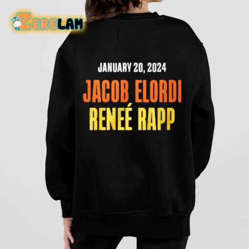 Jacob Elordi Renee Rapp January 20 2024 Shirt