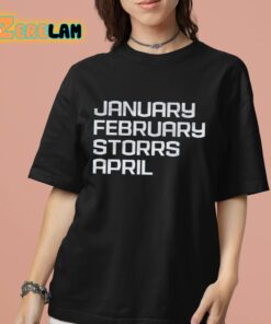 January February Storrs April Shirt 7 1