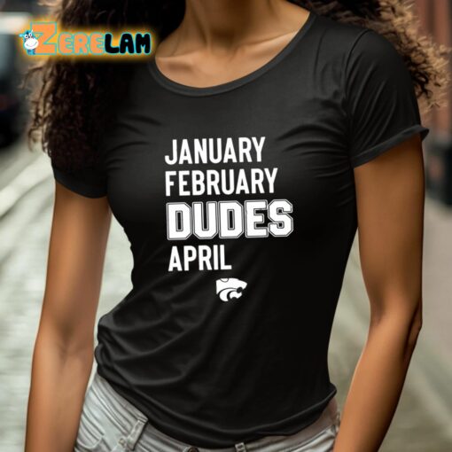 Jareem Dowling January February Dudes April Shirt