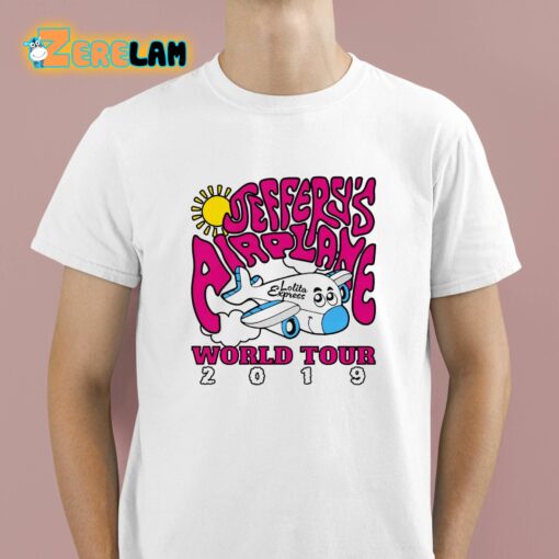 Jefferey’s Airplane World Tour 2019 Shirt