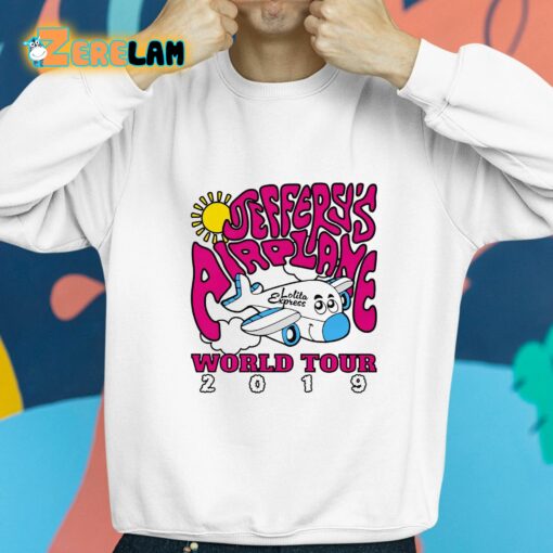 Jefferey’s Airplane World Tour 2019 Shirt