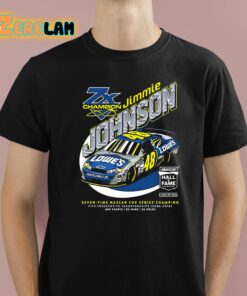 Jimmie Johnson Checkered Hall Of Fame Class Of 2024 Shirt 1 1