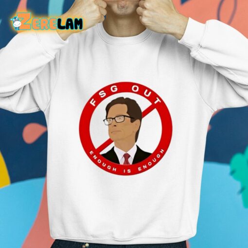 John W Henry Fsg Out Enough Is Enough Shirt