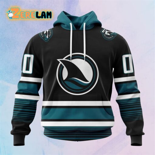 Jose Sharks 2024 New Third Kits Hoodie