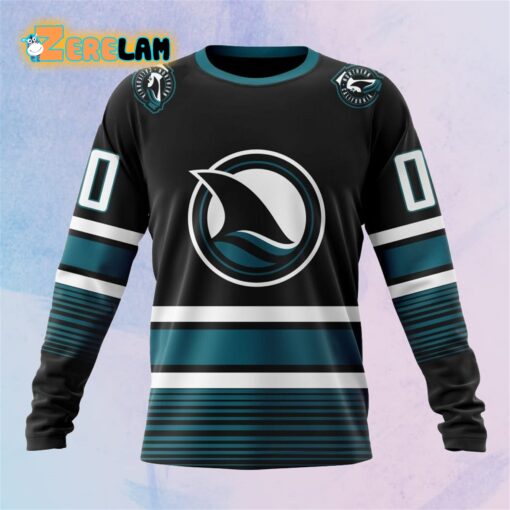 Jose Sharks 2024 New Third Kits Hoodie