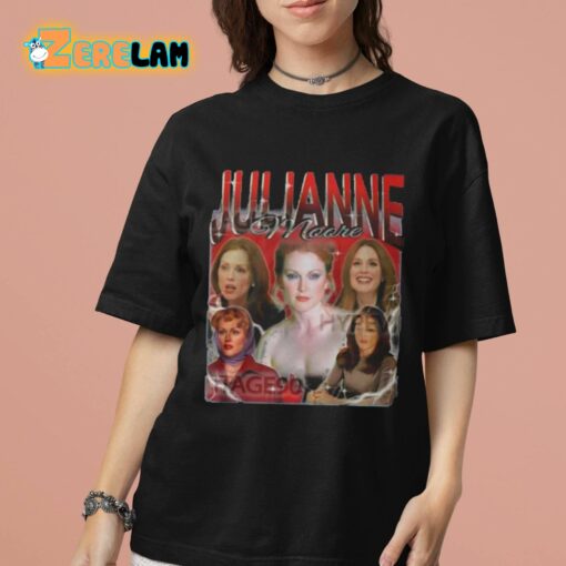 Julianne Moore Graphic Shirt