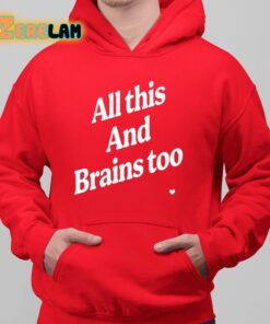 Kristin Jones All This And Brains Too Shirt 6 1