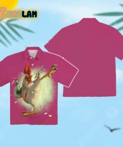 Kung fu Rooster Hawaiian Shirt