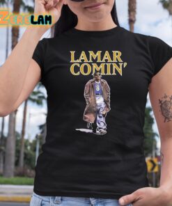 Lamar Jackson Lamar Comin Shirt 6 1
