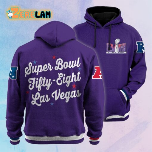 Las Vegas Super Bowl Fifty-Eight Hoodie