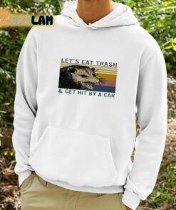 Lets Eat Trash And Get Hit By A Car Shirt 9 1