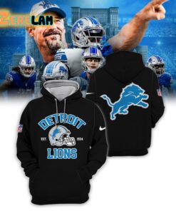 Lions EST 1934 Playoff Divison Hoodie