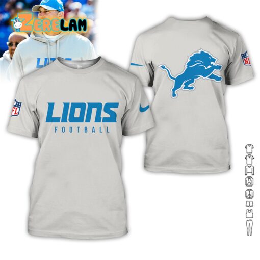 Coach Dan Campbell Lions Football Shirt