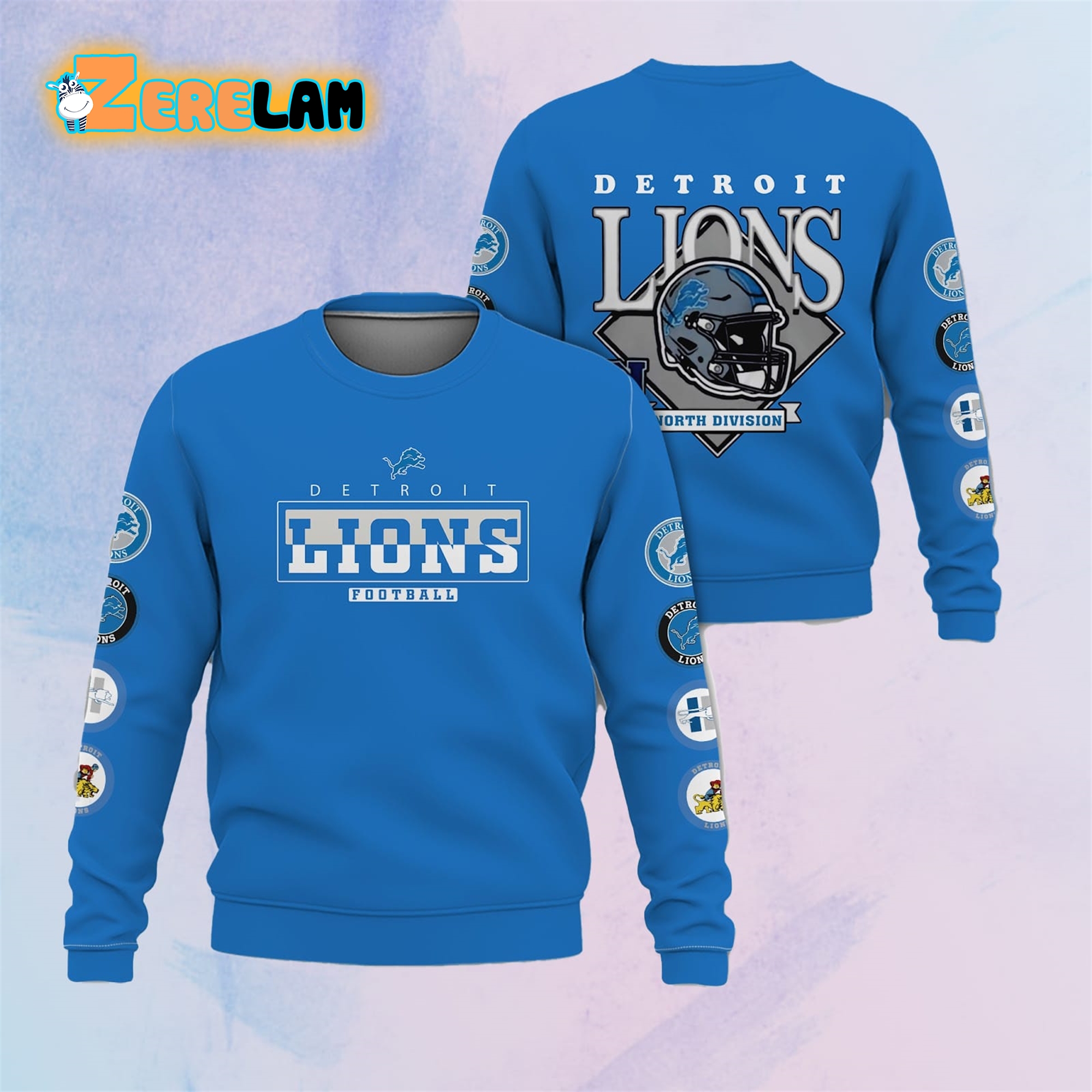 Detroit Lions NFC North Champions Hoodies, Detroit Lions Sweatshirts, Detroit  Lions Sweaters, Detroit Lions Pullovers, Detroit Lions Fleece