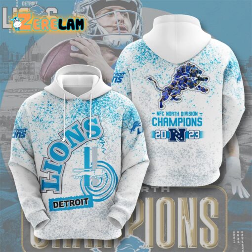 Lions NFC North Division Champions 2024 Hoodie - Zerelam