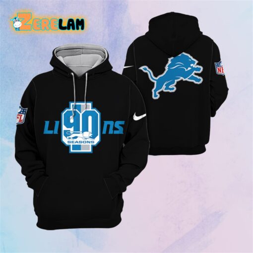 Lions To Celebrate 90th Seasons Hoodie